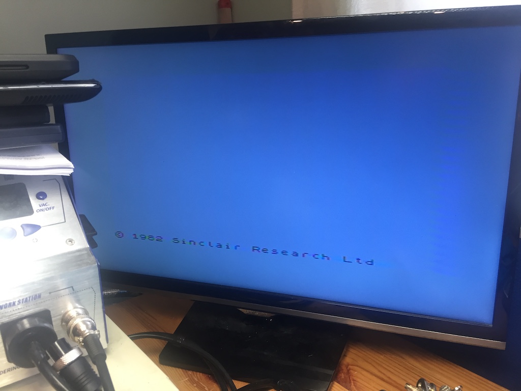 Fixing a poorly ZX-Spectrum (Part 9) - L Break Into Program, 0:1